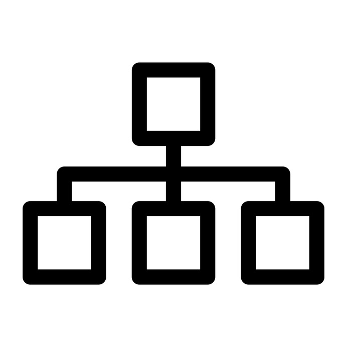 See more icon inspiration related to diagram, order, organization, hierarchy, hierarchical structure, business, interface and organized on Flaticon.