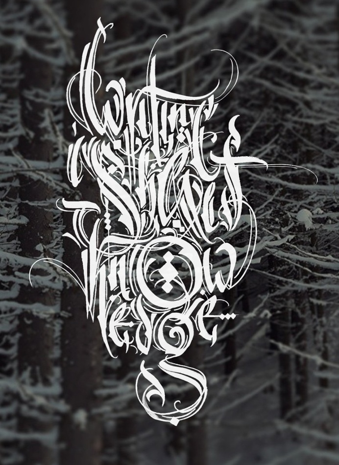 Calligraphy collection: year one on