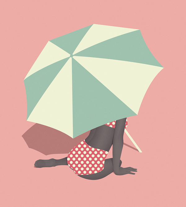 Umbrella final #vector #umbrella #pastel