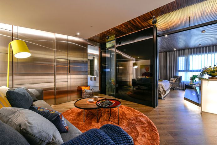 Completely Rebuild Living Space for Two Families by XYI Design - InteriorZine #decor #interior #home