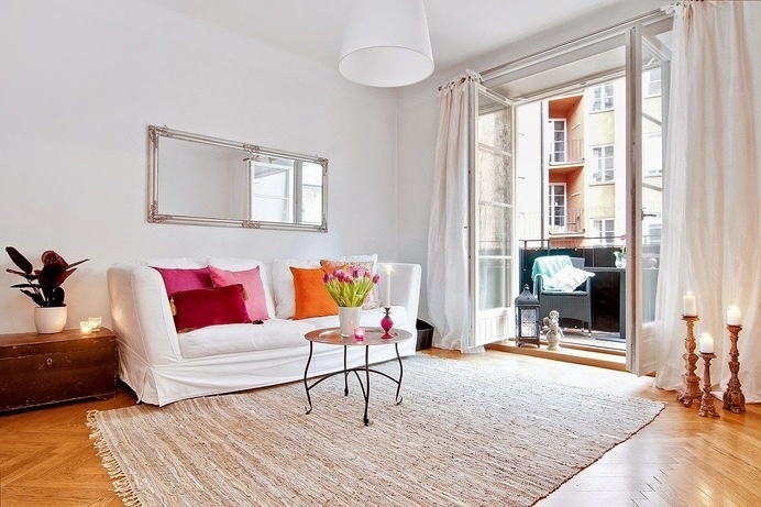 Wonderful Apartment with Amazing Balcony #interior #apartment #design