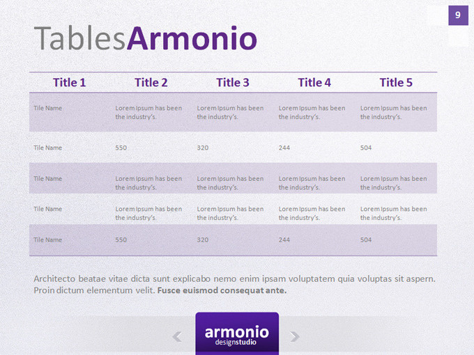 Armonio Power Point Presentation by EAMejia | GraphicRiver