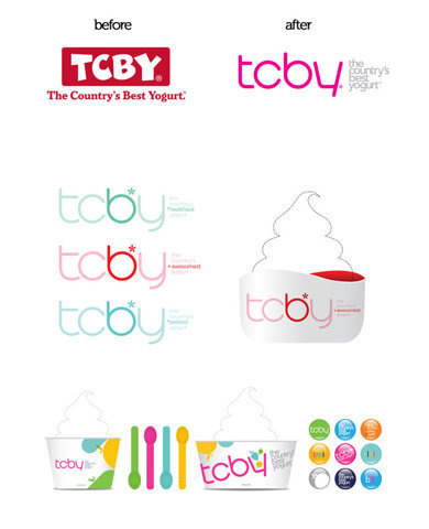 Tcby - TheDieline.com - Package Design Blog #logo #branding