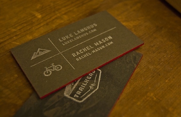 enjoy your ride - rachel mason #stamp #mountain #business #outdoors #card #design #bike #logo