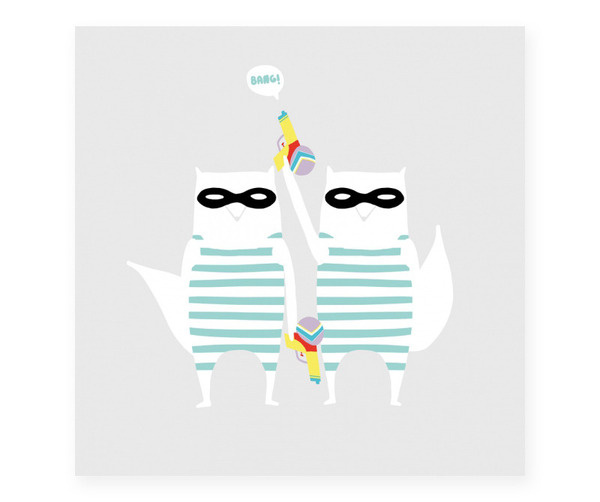Pasen y vean mariadiamantes #fox #design #illustration #animals #naf