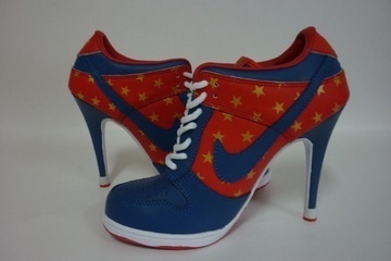 Nike Dunk SB Low Heels Red/Blue #shoes