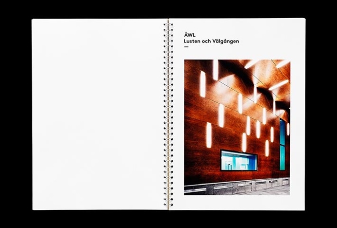 Ã…WL Arkitekter by Henrik Nygren #stationary #brand design #branding #presentation #book