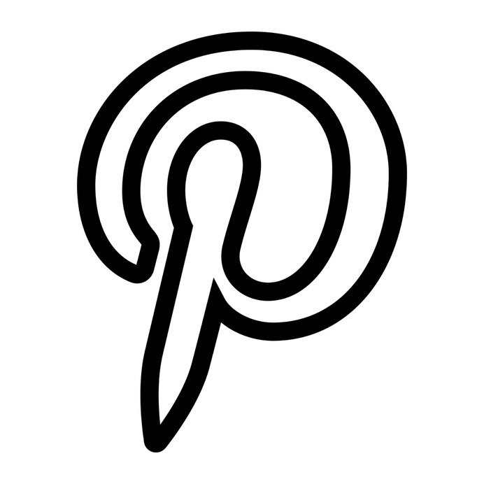 See more icon inspiration related to pinterest, social media, logo, social network, logos and logotype on Flaticon.