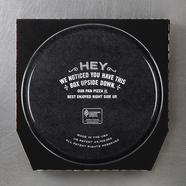 Domino's Pan Pizza #illustration #typography