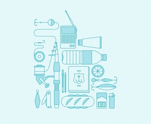 Beach bags | Atipus #illustration