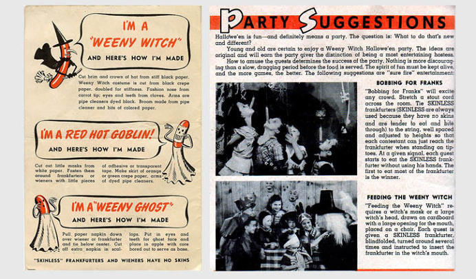 Weeny Witch Halloween Advertising