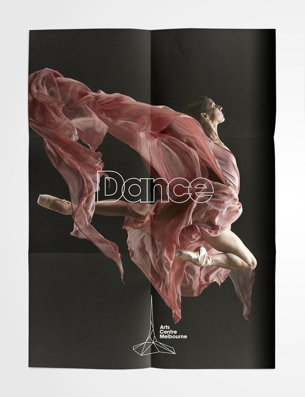 Arts Centre Melbourne #centre #branding #marque #arts #melbourne #performing #logo #brochure #typography
