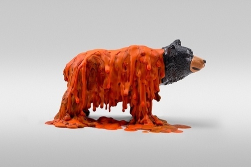 Dollar Store Animals | CMYBacon #bear #melt #toy #art