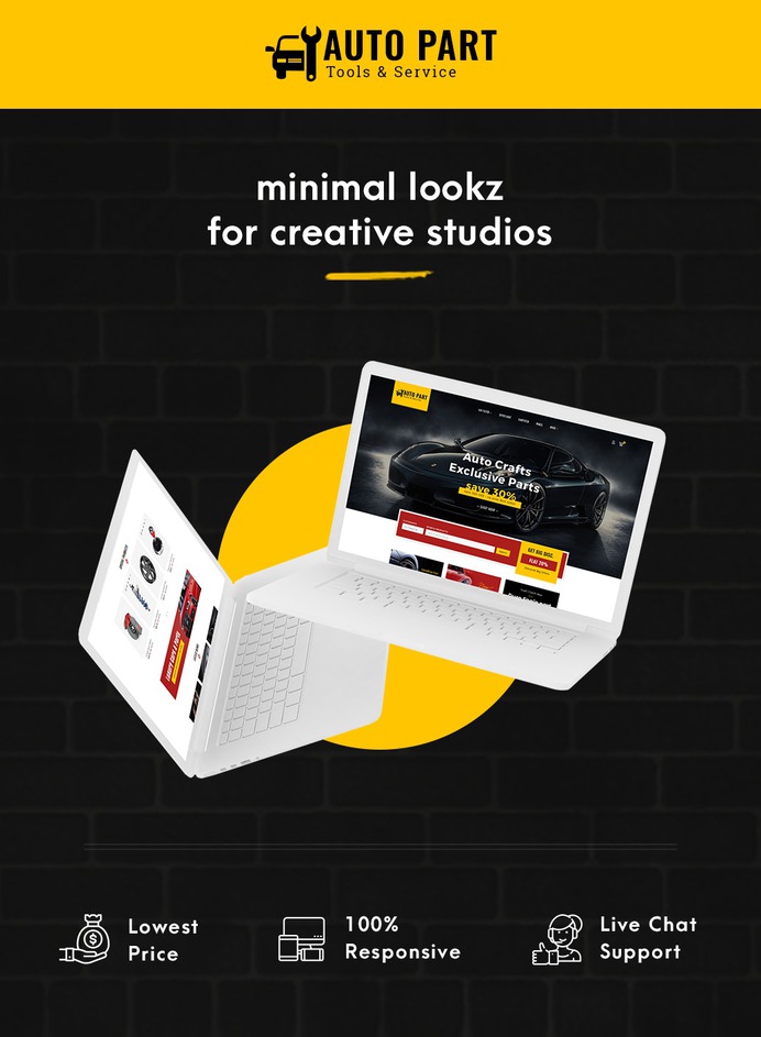 #Auto #Parts - #Tools & #Service – #Prestashop #Responsive #Theme | #TemplateTrip #eCommerce #Website #Design #Template