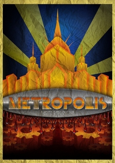 All sizes | Metropolis (1927) Art Deco Poster | Flickr - Photo Sharing! #fritz #retro #metropolis #marcos #grain #poster #deco #torres #lang