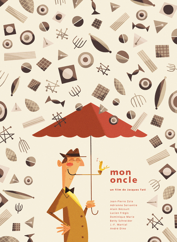 All sizes | Silver Screen Society Mon Oncle | Flickr Photo Sharing! #illustration