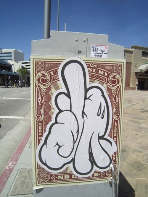 #LA #streetart #wheatpaste