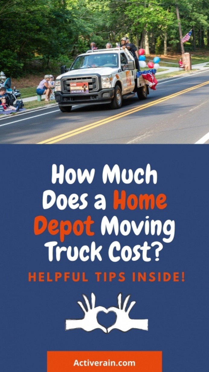 The Costs of Renting a Home Depot Truck Infographic