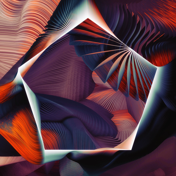 Plumes 3d digital generative artworks by Ari Weinkle design inspiration designblog www.mindsparklemag.com mindsparkle mag arty art digital g