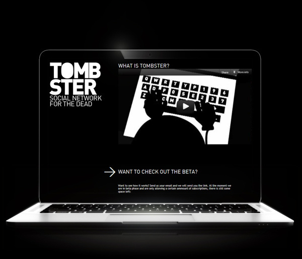Tombster #animation #white #keyboard #black #and