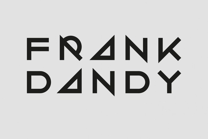 Frank Dandy — Kurppa Hosk #mark #word #design #graphic #type #geometric #logo #typography