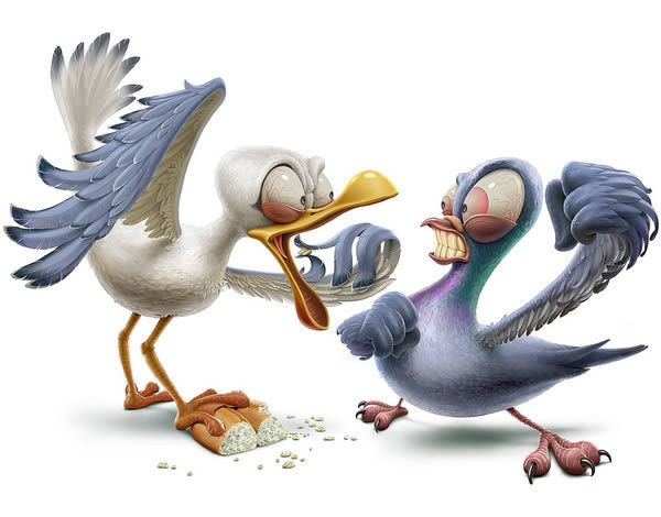 The Awesome Character Art of Oscar Ramos | Psdtuts+ #birds