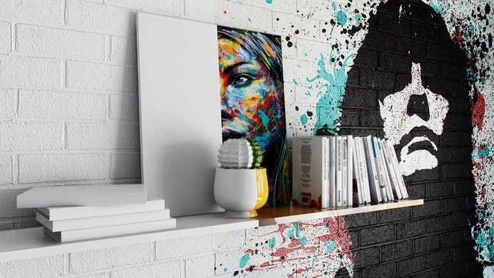 Avant-Garde Sunday Room: artistic design by Pavel Vetrov