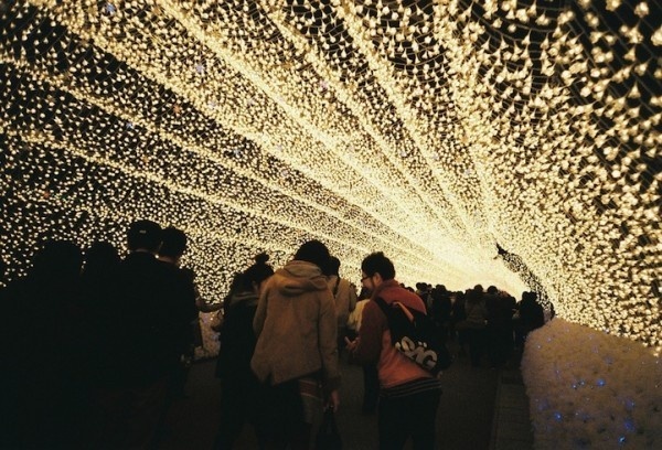 Japans Tunnel of Lights 3 #tunnel #light #japan #installation