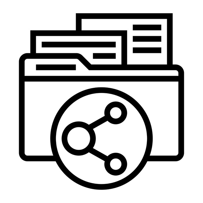 See more icon inspiration related to share, document, ui, file, files and folders, notification, storage, archive, communications, information, sharing, networking and interface on Flaticon.