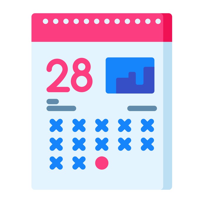 See more icon inspiration related to calendar, clock, date, time, time and date, business and finance, deadline and business on Flaticon.