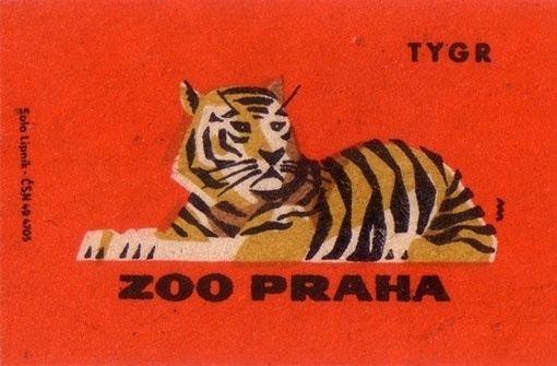 design work life » cataloging inspiration daily #labels #color #zoo #illustration #vintage #animals #tiger