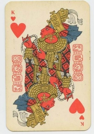 English Russia » The Soviet Mayan Playing Cards #illustration #cards #playing