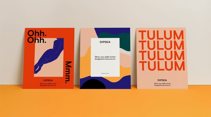 Dipsea – Sexual well-being App - Mindsparkle Mag Dipsea designed by Elena Miska, is an app that offers short audio stories designed to turn women on. #app #branding #design #color #photography #graphic #design #gallery #blog #project #mindsparkle #mag #beautiful #portfolio #designer