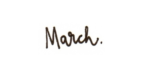 Lyla & Blu #design #graphic #march #written #typography
