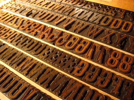 All sizes | The a Mano / Dean wood type collection | Flickr - Photo Sharing! #type #wood #typography