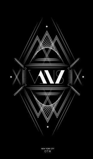 Vans OTW. on the Behance Network #mario #white #black #illustration #vans #art #deco #york #almaraz #new