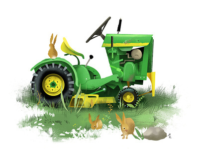 Tractor Hitching by Dave Mottram