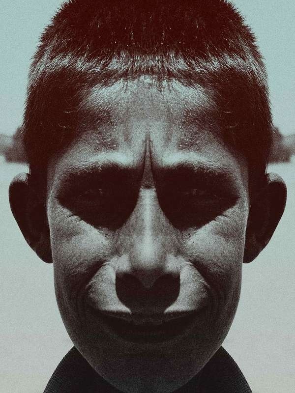 Pale Grain #kid #print #people #manipulation #face