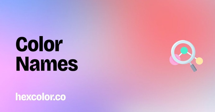 A color name is a word or phrase that refers to a specific color. The color term may refer to human perception of that color (which is affected by visual context) which is usually defined according to the Munsell color system, or to an underlying physical property (such as a specific wavelength of visible light).