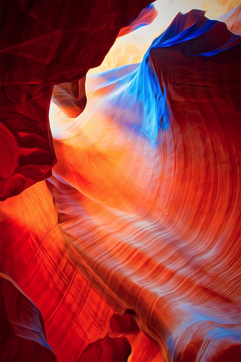 Photography by Gregory Boratyn #rainbow #canyon