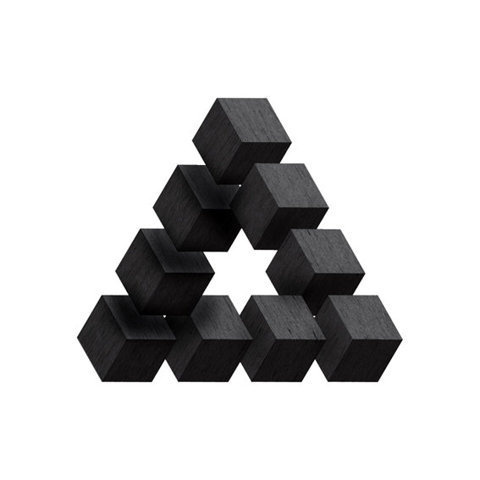 Formes Noires... curieuxdetrucs #triangle