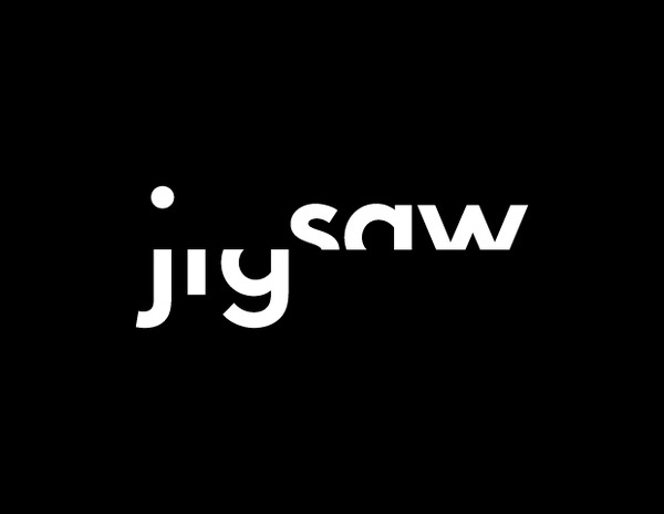 The Jigsaw logo appears in journalistic black and white and suggests the multiple points of view that make up Gibney's films. #make #white #jigsaw #multiple #suggests #black #journalistic #appears #points #up #logo #view #films #gibneys