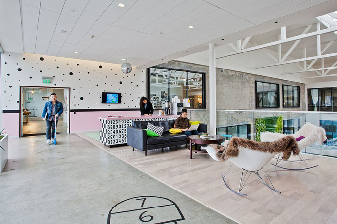 Airbnb's San Francisco Headquarters #interior #office #design #architecture #workspace #startup