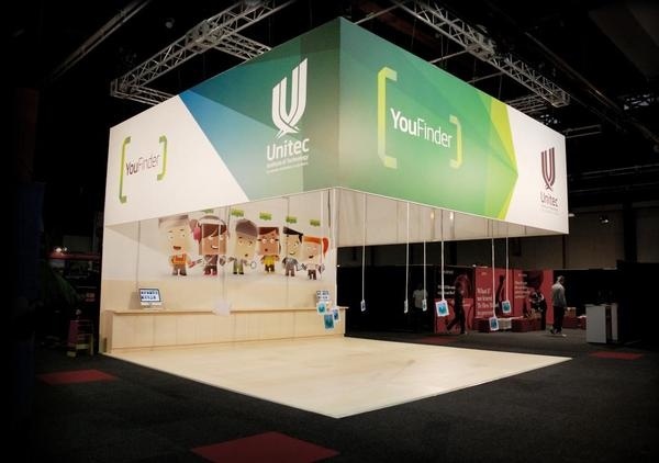 Best Awards - Designworks Auckland. / Unitec Coke Careers Expo 2012 #exhibition