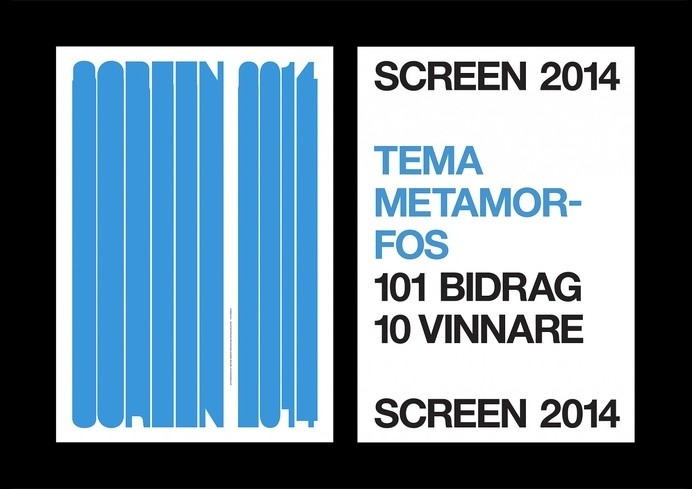 Henrik Nygren—Design — Screen 2014 #helvetica #print #poster