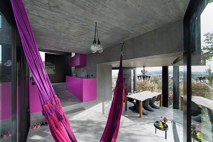 Trubel House by L3P Architekten successful architectural solution for difficult terrain - www.homeworlddesign. com (1) #interior #design #architecture