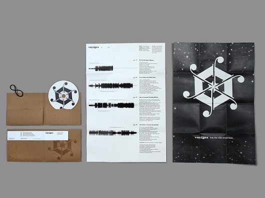 Voyages (band) on the Behance Network #identity #branding