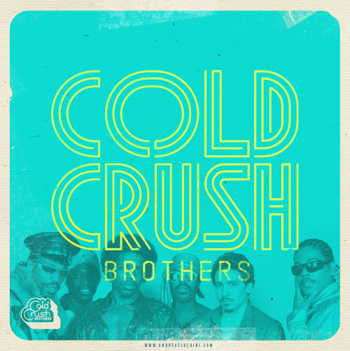 "Cold Crush Brothers" #typography #design #hiphop #oldschool #retro