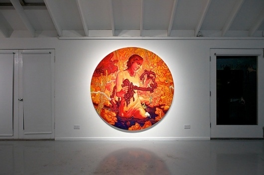 James Jean "Rebus" Exhibition | Hypebeast #james #illustration #painting #art #blue #jean