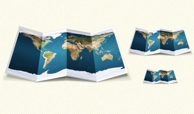 Fold graphic map ui Free Psd. See more inspiration related to Map, Graphic, Ui, Horizontal and Fold on Freepik.